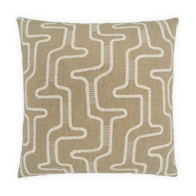 Mazeo Square Pillow Cover & Insert, Square 22"