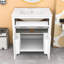 Meuble-lavabo de 30 pouces avec lavabo en céramique, armoire à rideaux et portes à fermeture en douceur-316816005
