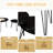 Nesting Coffee Table Set Of 2, Circular Nesting End Table Set, Round Tabletop, And Sturdy Metal Base For Living Room-2022769363-2022769359