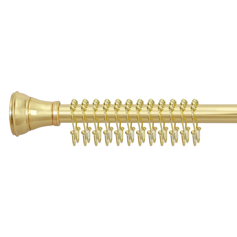 Doublure de douche en PEVA Utopia Alley 3g - Doublure de rideau de douche transparente, rideau de douche transparent, doublure de rideau de salle de bain PEVA, doublure de douche en plastique (71 po x 71 po), avec doublure de douche et crochets de douche, or