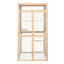 Bois pour l'extérieur avec plateformes, toit ensoleillé et chatons confortables, panneau de clôture et porte d'extérieur - Coffre-fort incontestable-247559653