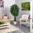 72'' Faux Lychee Tree in Clay Planter