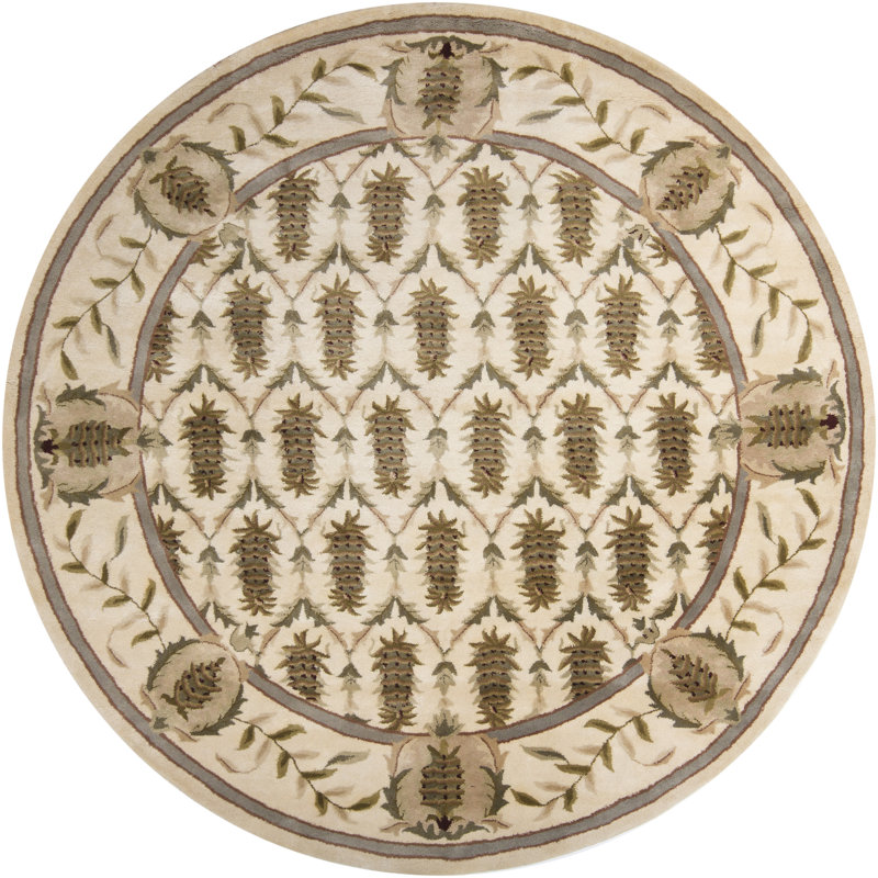 Performance Wool Indoor Rug, Round 7'9"
