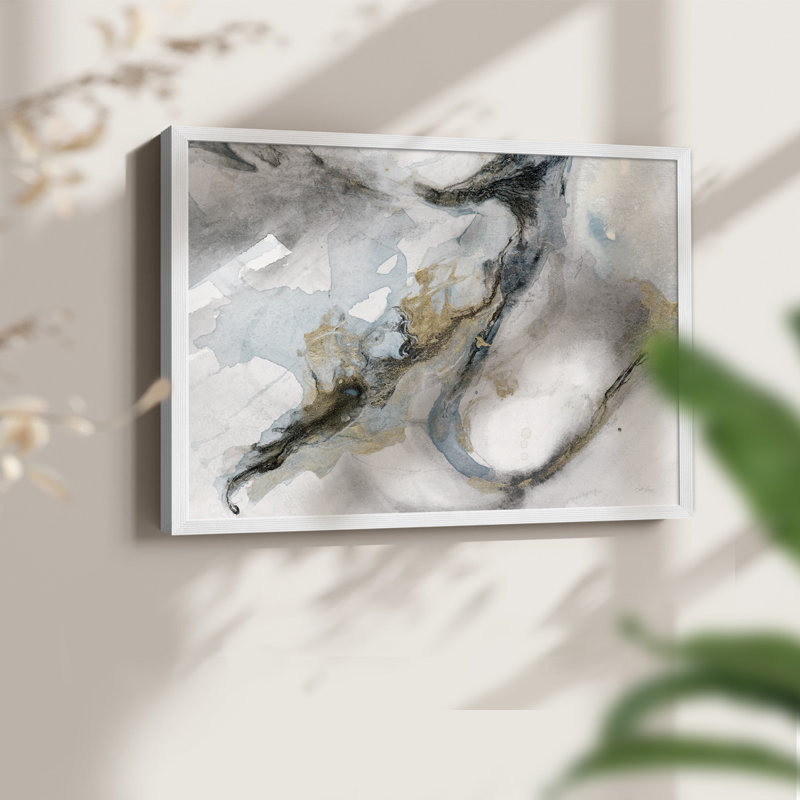 Meandering II -Framed Print - Restickable
