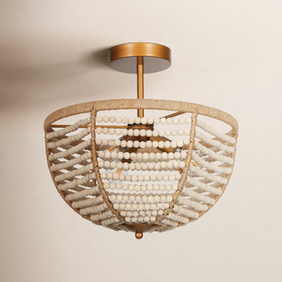 Jax 14" 3-Light Semi Flush Mount