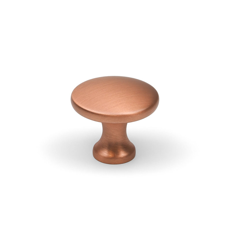 30mm Satin Copper Round Knob