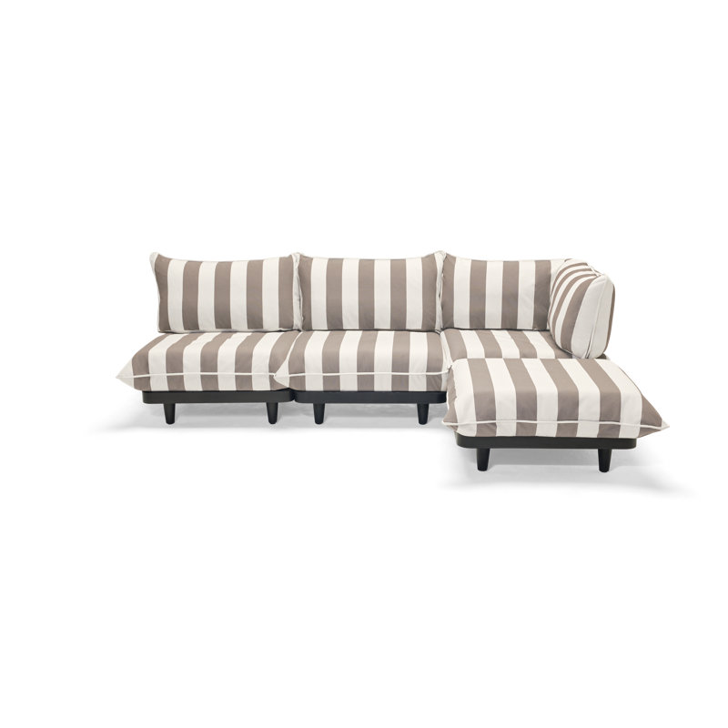 Fatboy® Paletti Hocker - Royal Brulee, Cacao Striped