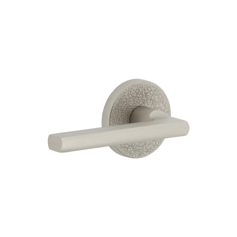 Viaggio Circolo Leather Texture Rosette Double Dummy with Milano Lever