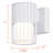 JAVON LED Integrated Outdoor Lantern Light-104447560