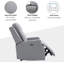 Eckart 84cm Wide Standard Recliner-1468346460