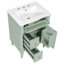 Meuble-lavabo de salle de bain avec lavabo-627872610