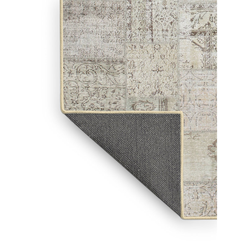 Tapis gris zone contemporaine, Rectangle 4 pi x 6 pi