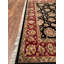 Tapis noir en laine noué à la main Original Original