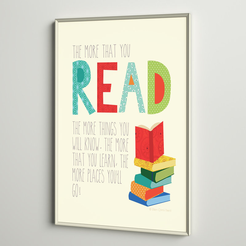 Abernathy «Read», lettres, monogrammes et noms, H 15 po x l 10 po x P 0,5 po, Plaque murale