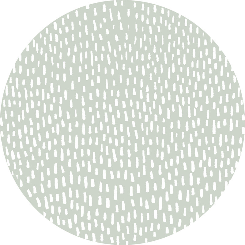 Ryelle Vinyl Machine Printed Area Rug, Rectangle 3'3.4" x 3'3.4"