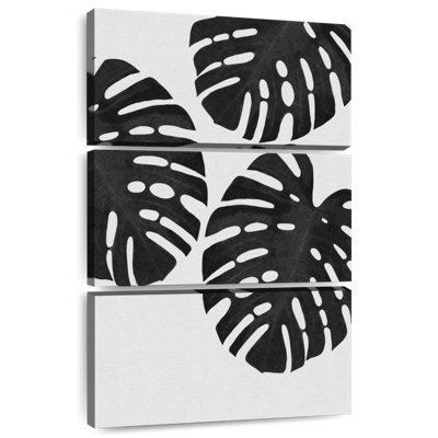 Feuille Harnek Monstera III BW