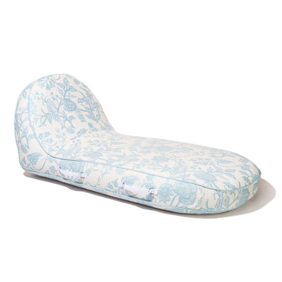 Pool Lounger - Hanalai Bay Blue Jacquard