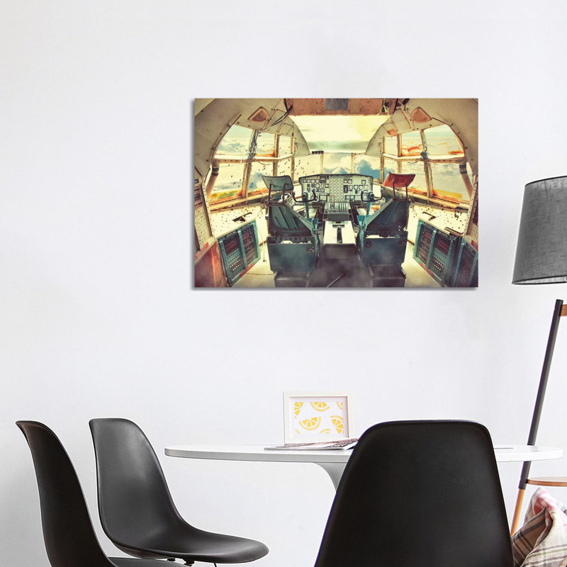 Flying Dead Plane by Muhammad Syafei - Wrapped Canvas Print, 101.6 cm H x 66.04 cm W