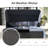 82.7" Wicker Outdoor Patio Daybed With Retractable Canopy-308973076