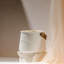 Bougies pour la maison parfumées - Bougie 3 mèches de style scandinave - Pot de bougie en céramique longue durée - Bougies de soja non toxiques avec un design minimaliste - Acajou teck-129453181