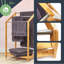 51 cm L 3 - Bar Freestanding Towel Stand