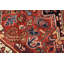 Tapis unique rouge de 8 pi 5 po x 11 pi 6 po