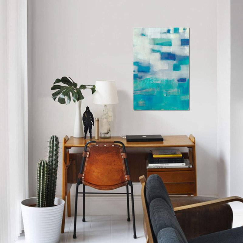 «Tilde I» par Sue Jachimiec - Estampe numérique sur toile tendue avec châssis, H 60 po x l 40po x P 1,5 po, Toile tendue