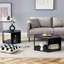 Ensemble de tables basses modernes et minimalistes Heagonal