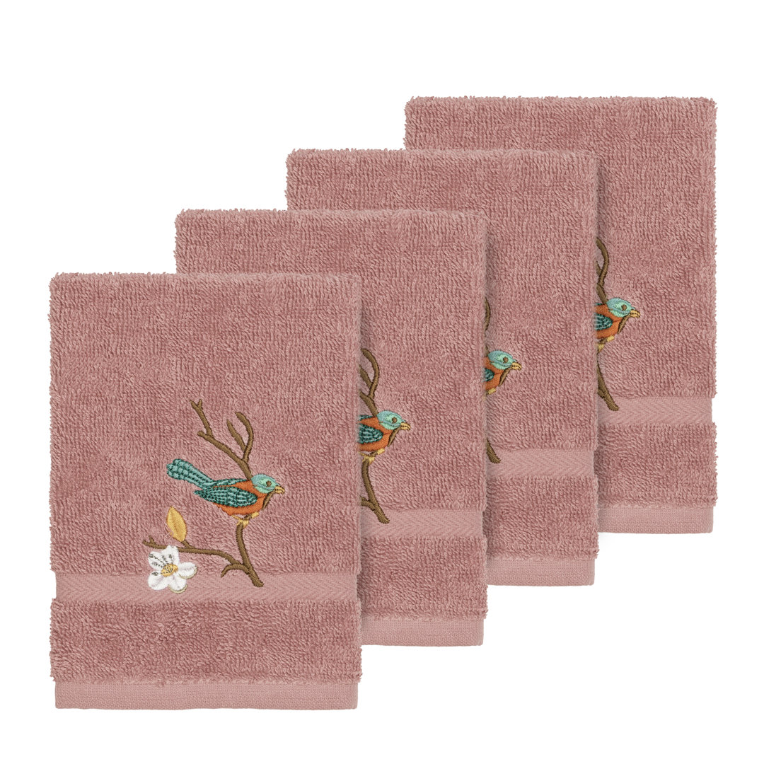 Spring Time Turkish Cotton Washcloth (Set of 4) Linum Home Textiles 