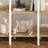 70.7"H*70.9"W 5-tier Wood Industrial Etagere Bookcase-500151115