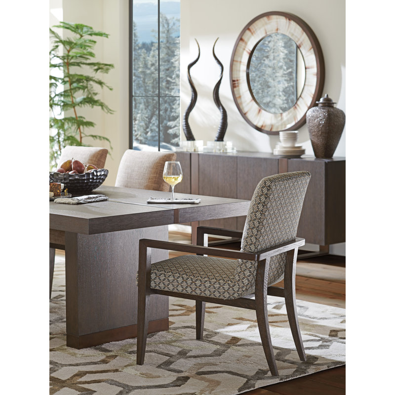 Park City Upholstered Arm Chair, Green