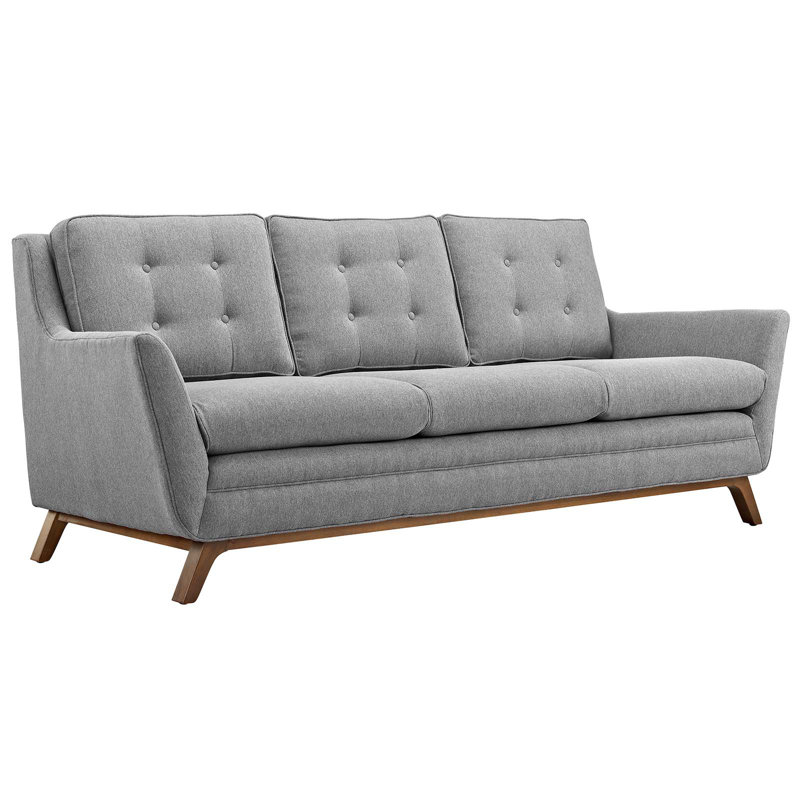 Canapé en tissu Modway Beguile, Gris espoir