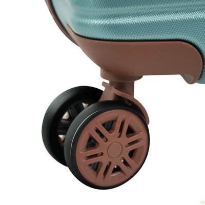 Ensemble de valises rigides avec serrure TSA, roulettes pivotantes à 360 °, valises de voyage légères et durables pour les femmes et les hommes