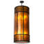 Luminaire suspendu cylindrique unique à 1 lumière
