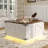Farmhouse Lift Top LED Coffee Table With Storage-464484021
