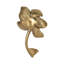 House of Hampton 9 po fleur de métal Darby, champagne