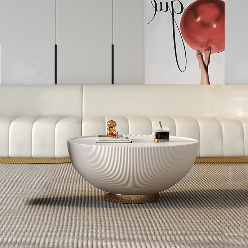 Light Luxury Modern Simple Rock Slab Coffee Table