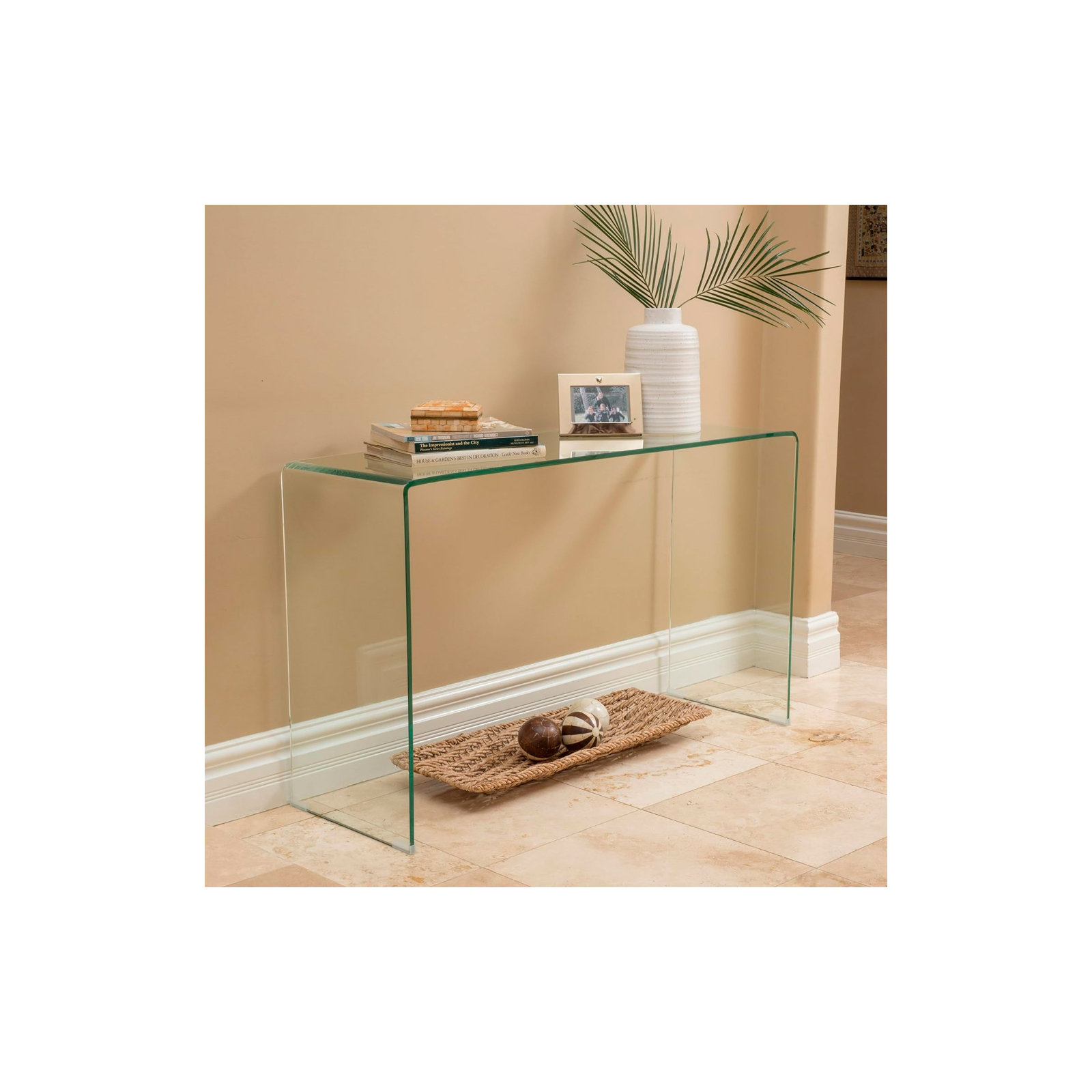 Arvani Console Table, 30" H x 43" W x 14" D