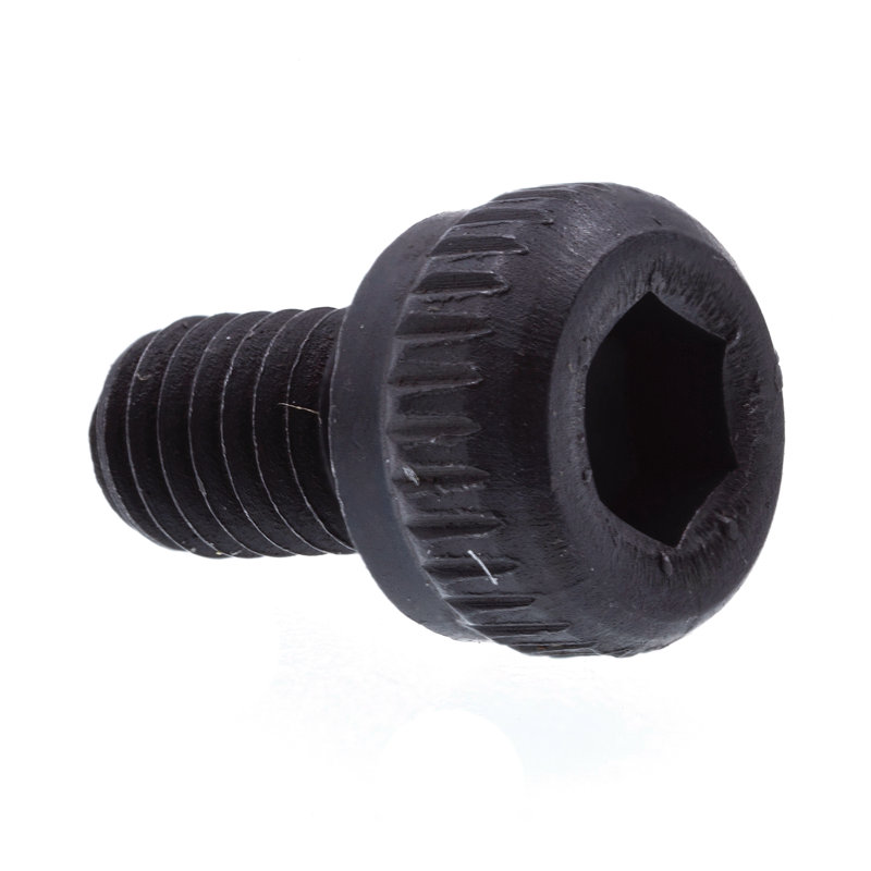 Vis à tête cylindrique à six pans creux, embout hexagonal (hexagonal), n ° 4-40 x 3/8 po, oxyde noir (paquet de 25), Noir