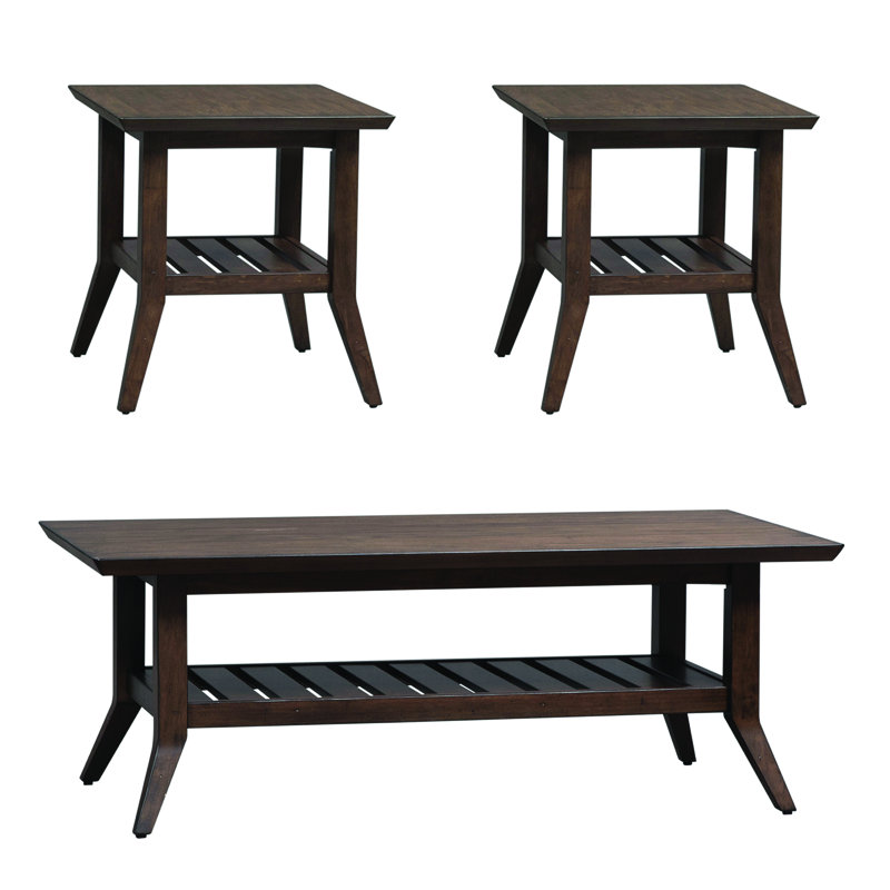 Ensemble de tables basses 3 pièces Arees