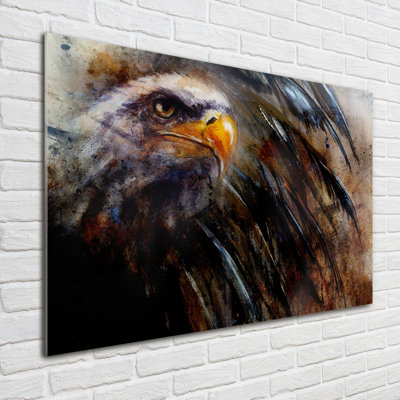 Eagle - No Frame Print on Glass