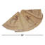 Johnone Embroidered Burlap Tree Skirt