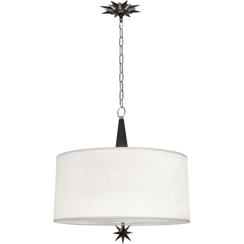 Cosmos 3 - Light Pendant, Deep Patina Bronze/Antique Silver