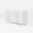 5-Piece Bedroom Furniture Set with Upholstered Platform Bed Frame, 2 Nightstands, 6-Drawer Dresser, and 5-Drawer Chest-121427234-121249845