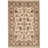 Hand Woven Silk and Wool Oriental Area Rug