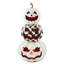 Courtly Check Stacked Illuminated Pumpkins