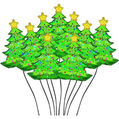 PMU Christmas Tree W/ Branches 35 Inch Mylar-foil Balloon Pkg/25 -  The Holiday AisleÂ®, A621197874B846CB992C32D3EACE9F16