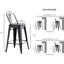 Tabourets de bar modernes et modernes-187061719