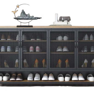 40 Pair Shoe Storage Cabinet