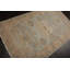 Tapis beige en laine noué à la main 3 po x 5 po Oushak couleur menthe, beige